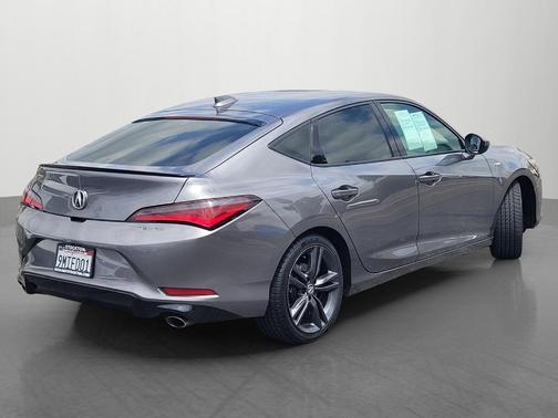 Liquid Carbon Metallic 2024 Acura Integra A-Spec