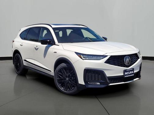 Platinum White 2026 Acura MDX A-Spec Advance Package