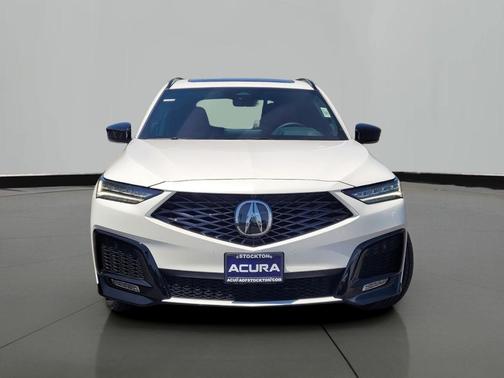 Platinum White 2026 Acura MDX A-Spec Advance Package