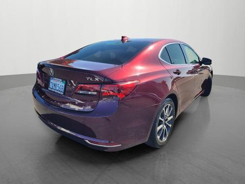 Red 2016 Acura TLX V6