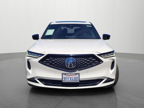 Platinum White Pearl 2023 Acura MDX A-Spec