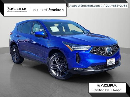 Apex Blue Pearl 2023 Acura RDX A-Spec