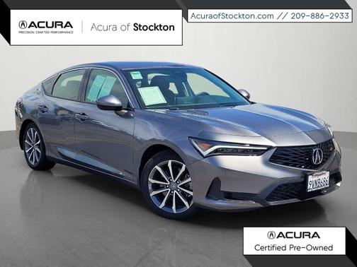 Liquid Carbon Metallic 2025 Acura Integra Base