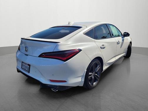 Platinum White 2025 Acura Integra A-Spec Technology
