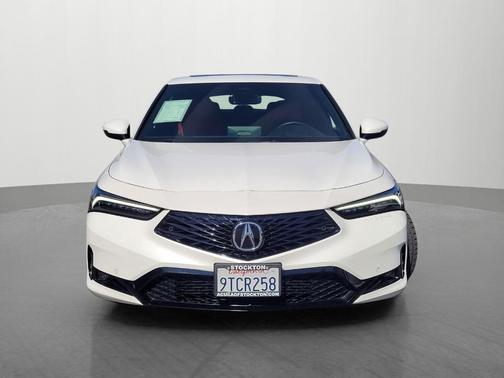 Platinum White 2025 Acura Integra A-Spec Technology