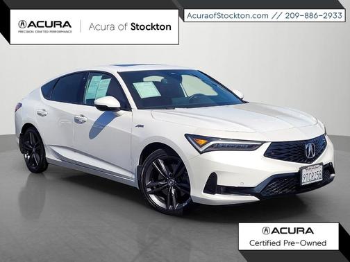 Platinum White 2025 Acura Integra A-Spec Technology