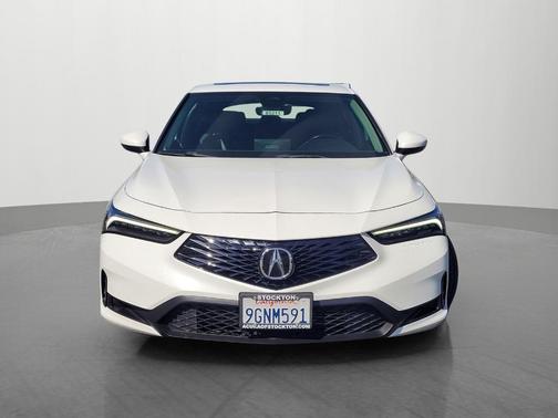 White 2023 Acura Integra Base