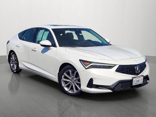 White 2023 Acura Integra Base