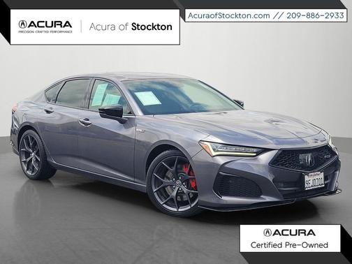 Modern Steel Metallic 2023 Acura TLX Type S