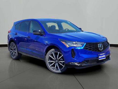 Blue 2026 Acura RDX A-Spec Advance Package
