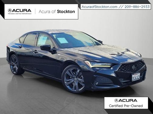 Majestic Black Pearl 2022 Acura TLX A-Spec