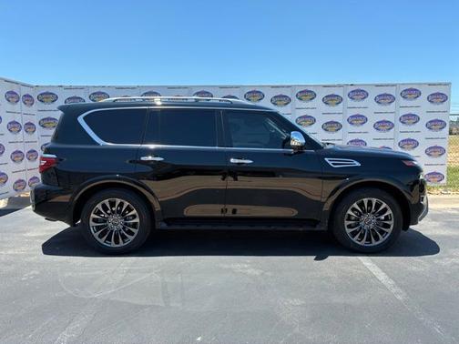 Super Black 2024 Nissan Armada Platinum