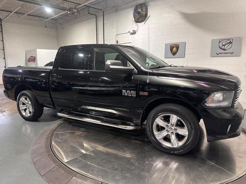 Black Clearcoat 2014 RAM 1500 Sport