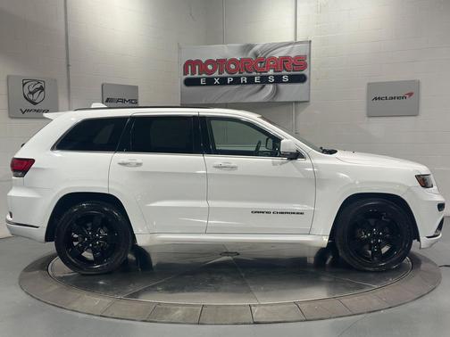 Bright White Clearcoat 2015 Jeep Grand Cherokee High Altitude