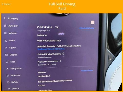 2020 Tesla Model X Long Range Plus Dual Motor All-Wheel Drive