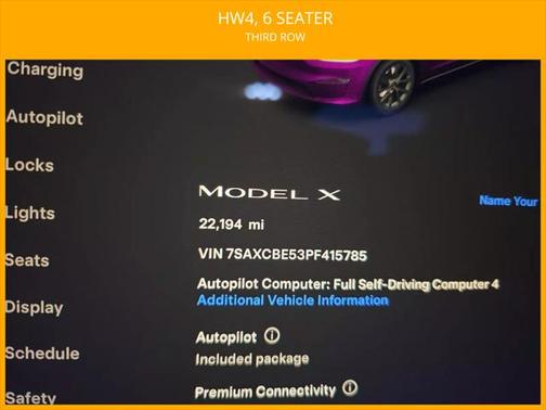 2023 Tesla Model X Standard Range
