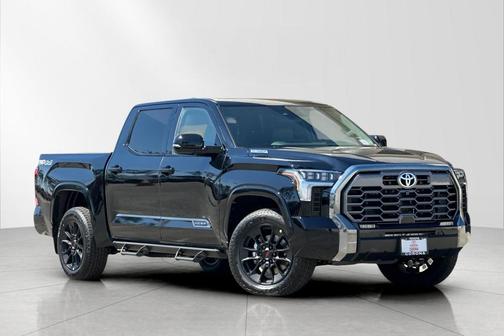 Midnight Black Metallic 2026 Toyota Tundra Hybrid Platinum