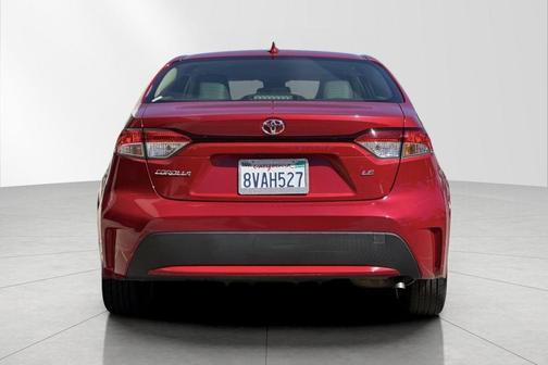 Barcelona Red Metallic 2021 Toyota Corolla LE