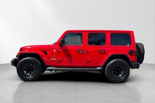 Firecracker Red Clearcoat 2019 Jeep Wrangler Unlimited Sahara