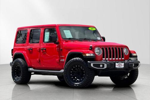 Firecracker Red Clearcoat 2019 Jeep Wrangler Unlimited Sahara