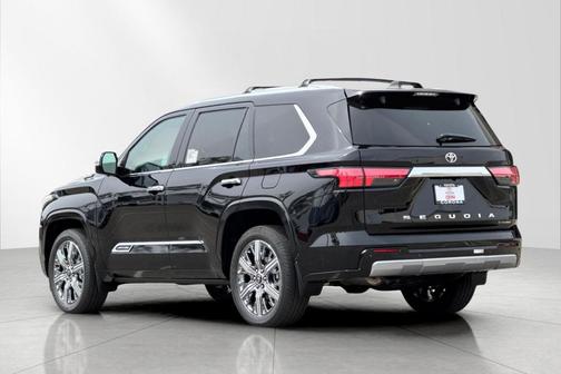 Midnight Black Metallic 2026 Toyota Sequoia Capstone
