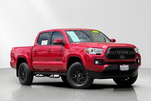 Barcelona Red Metallic 2021 Toyota Tacoma SR5