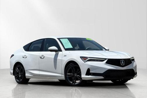 Platinum White Pearl 2023 Acura Integra A-SPEC
