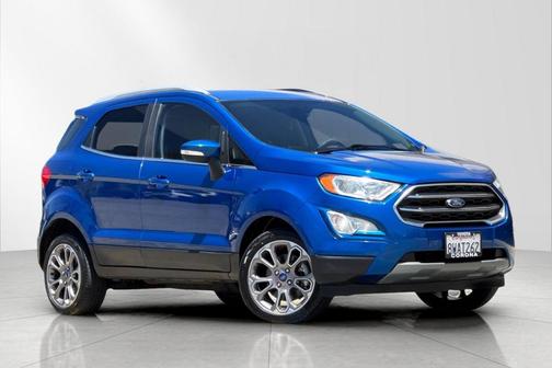 LIGHTNING BLUE METALLIC 2019 Ford EcoSport Titanium
