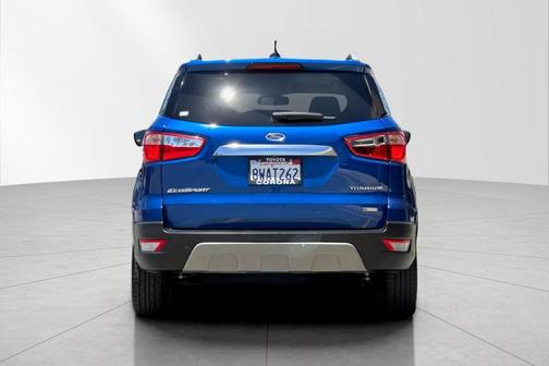 LIGHTNING BLUE METALLIC 2019 Ford EcoSport Titanium
