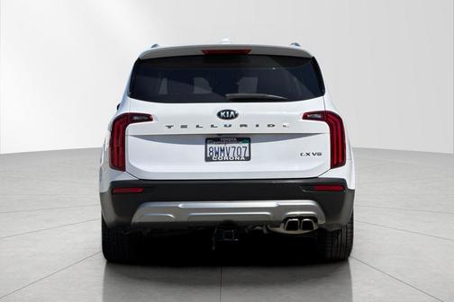 Glacial White Pearl 2021 Kia Telluride EX
