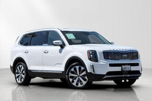 Glacial White Pearl 2021 Kia Telluride EX