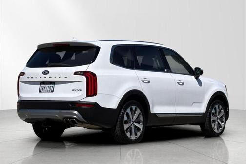 Glacial White Pearl 2021 Kia Telluride EX