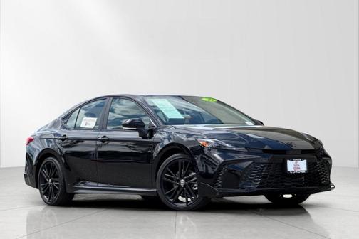Midnight Black Metallic 2026 Toyota Camry Nightshade