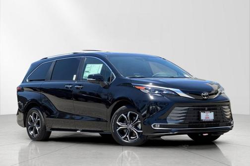 Midnight Black Metallic 2026 Toyota Sienna Platinum