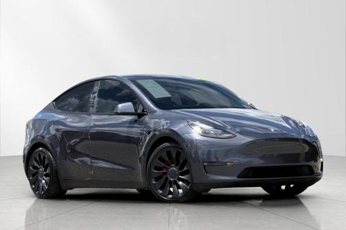 Midnight Silver Metallic 2022 Tesla Model Y Performance Dual Motor All-Wheel Drive