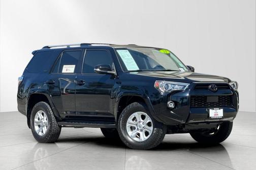 Midnight Black Metallic 2021 Toyota 4Runner SR5 Premium