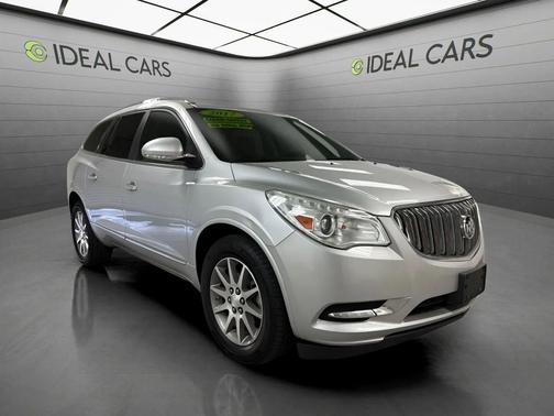 Quicksilver Metallic 2017 Buick Enclave Leather