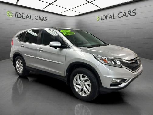 Alabaster Silver Metallic 2015 Honda CR-V EX