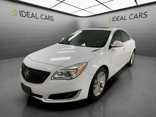 White Frost Tricoat 2016 Buick Regal Turbo Premium II