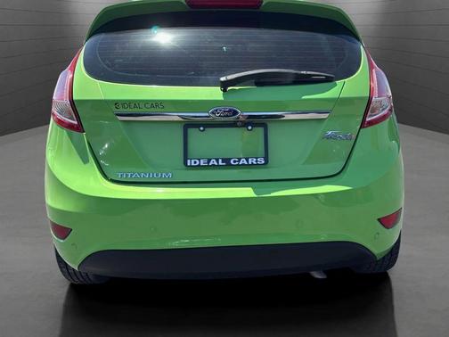 Green Envy Metallic Tricoat 2014 Ford Fiesta Titanium