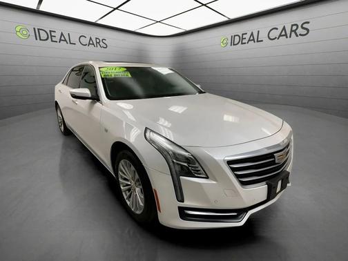 Crystal White Tricoat 2017 Cadillac CT6 2.0L Turbo Base