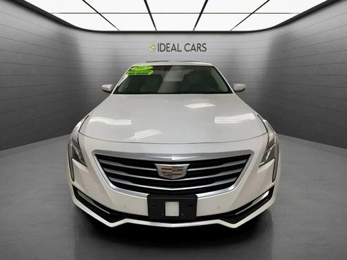 Crystal White Tricoat 2017 Cadillac CT6 2.0L Turbo Base