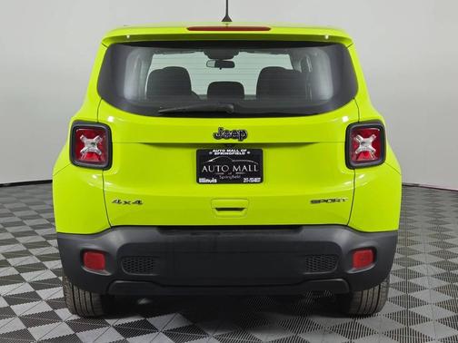 Green 2018 Jeep Renegade Sport