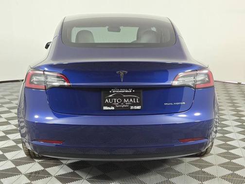 Blue 2018 Tesla Model 3 Long Range