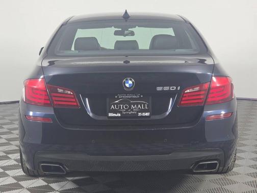 Blue 2013 BMW 550 550i 4dr Sedan
