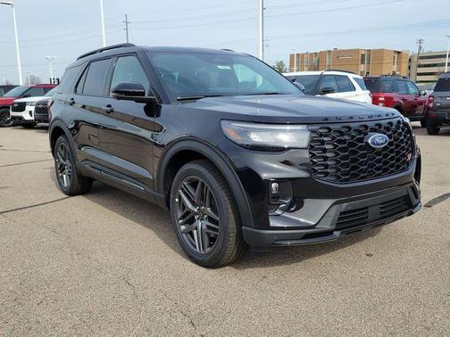 Agate Black Metallic 2026 Ford Explorer ST