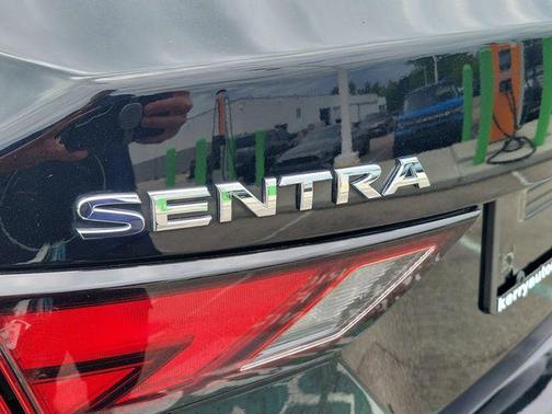 Black 2024 Nissan Sentra SV