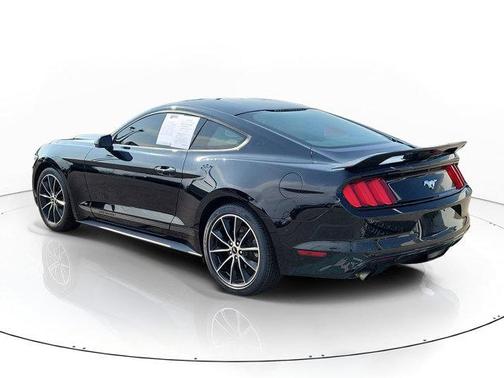 Black 2015 Ford Mustang EcoBoost