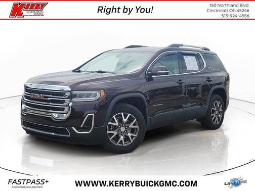 Red Mahogany Metallic 2021 GMC Acadia SLE