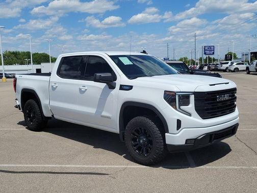 Summit White 2025 GMC Sierra 1500 Elevation